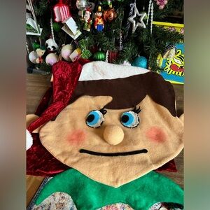 Vintage Felt Christmas Wall Decor